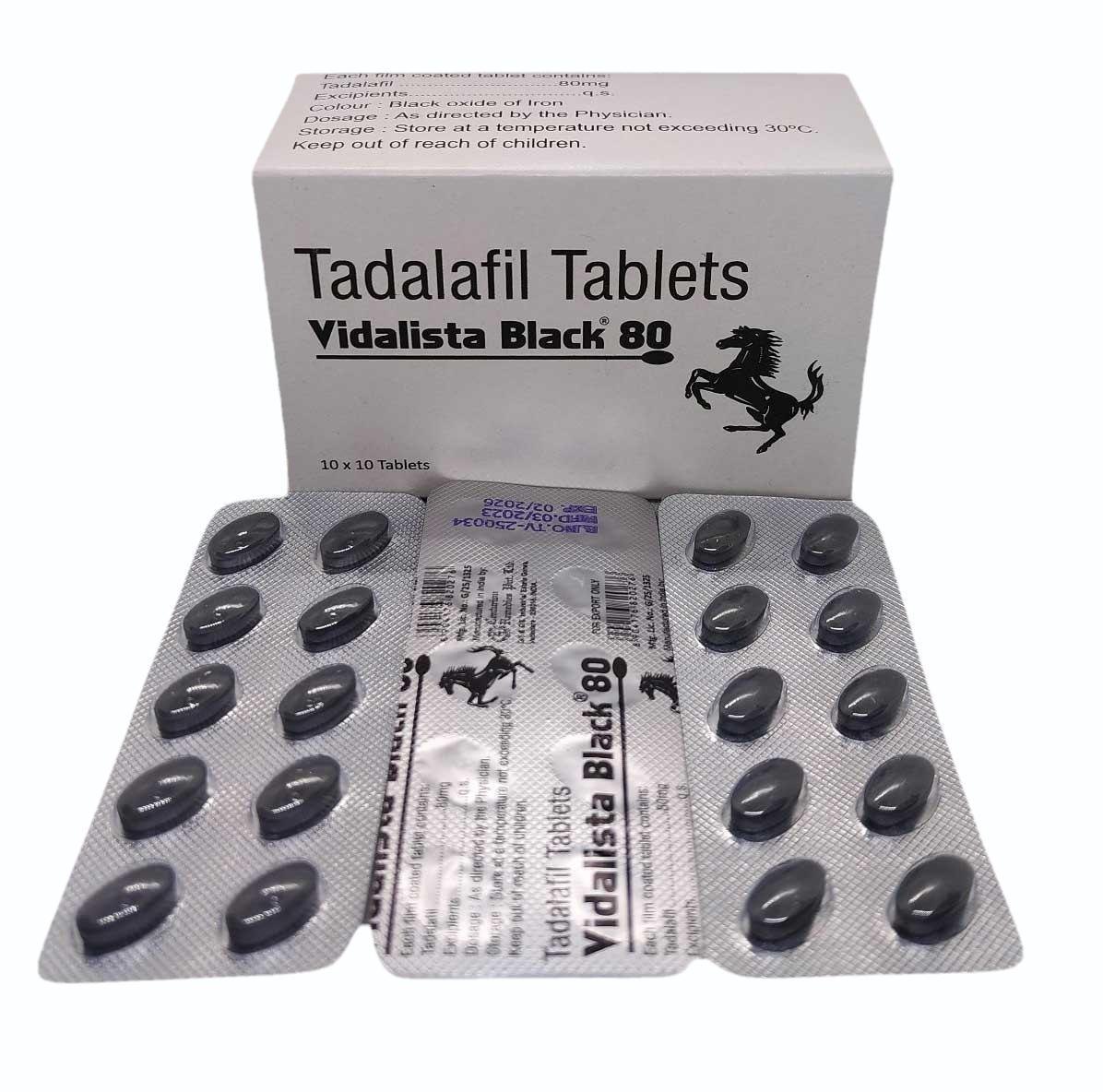 Vidalist Black 80 mg