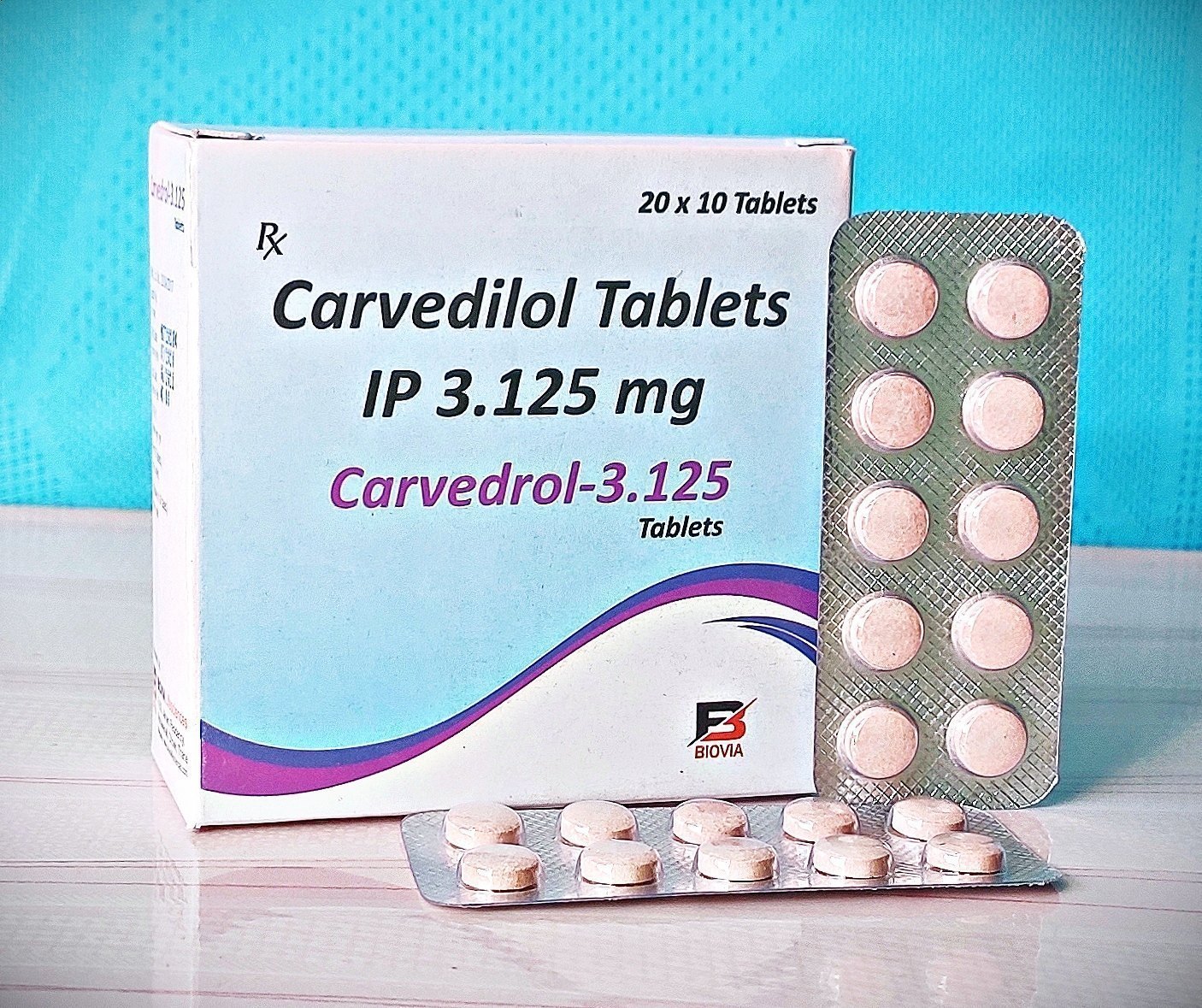 Carvedrol 3.125 mg